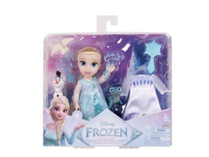 Panenka Ledové království Elsa a dvoje šaty 15cm