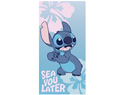 Osuška Stitch See you later 70x140cm