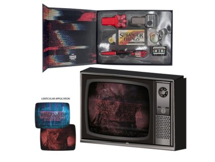 Psací potřeby s klíčenkou Stranger Things