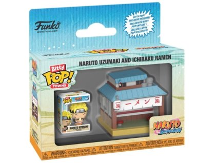 Funko Bitty Pop! Naruto Shippuden Naruto Uzumaki And Ichiraku Ramen
