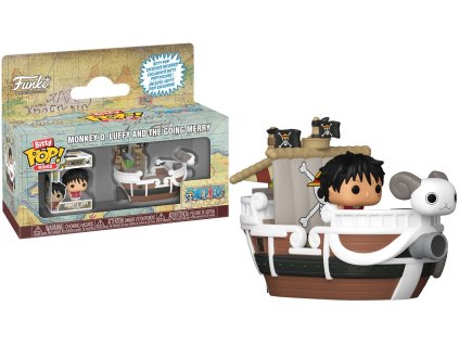 Funko Bitty Pop! One Piece Monkey D. Luffy And The Going Merry Nové