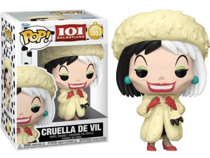 Funko Pop! 1663 Disney 101 Dalmatians Cruella De Vil