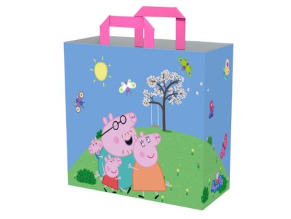 Nákupní taška Prasátko Peppa trio