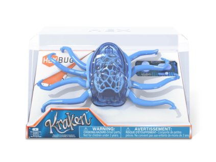 Interaktivní zvířátko Hex Bots Kraken Blue