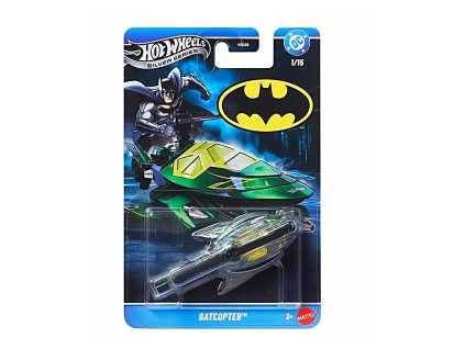 Hot Wheels Silver Series DC Batman Batcoprter