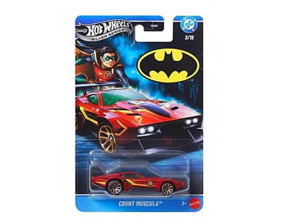 Hot Wheels Silver Series DC Batman Count Muscula