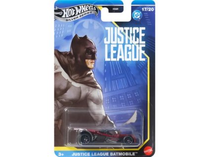Hot Wheels Silver Series DC Batman Justice League Batmobile