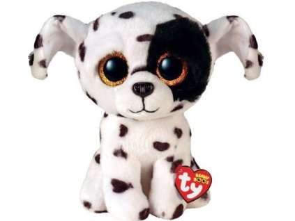 Plyšák Ty Beanie Luther Dalmatin 15cm