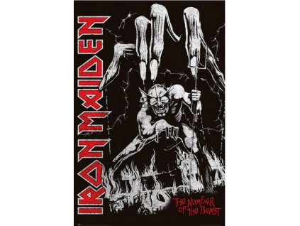 Plakát Iron Maiden Number of Beasts
