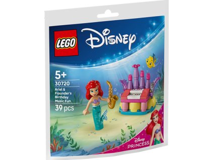 Lego Disney Princess 30720 Narozeninový taneček Ariel a Floundera