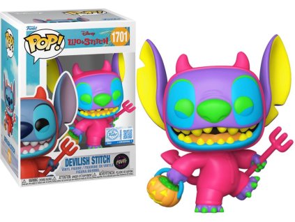 Funko Pop! 1701 Devilish Stitch Limited Chase Edition