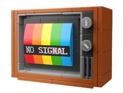 Stavebnice Pop Series 1970 Barevný televizor 132ks