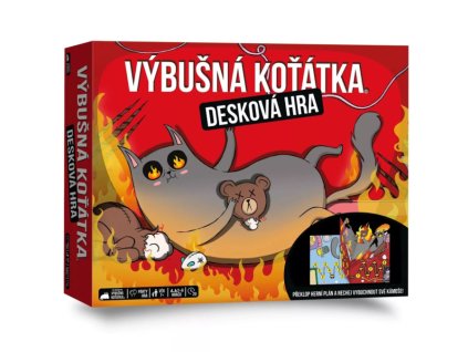 Desková hra Výbušná koťátka CZ