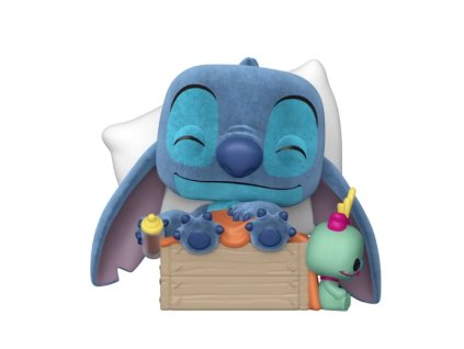 Funko Pop! 1607 Disney Plus Lilo and Stitch Sleeping Stitch In Box Flocked
