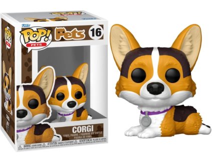 Funko Pop! 16 Pets Pets Corgi