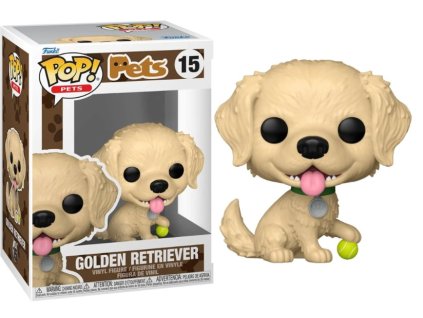 Funko Pop! 15 Pets Pets Golden Retriever