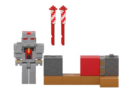 Figurka Minecraft Redstone Charged Protectors Firework Launcher