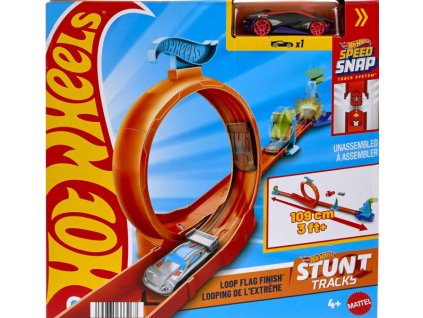 Dráha Hot Wheels Speed Snap Stunt