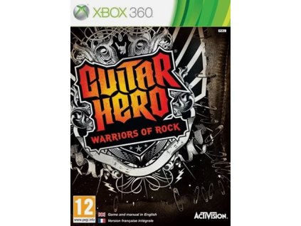 X360 Guitar Hero Warriors of Rock