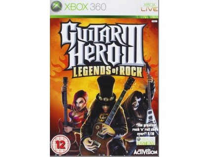 X360 Guitar Hero 3 Legends of Rock