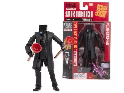 Figurka Skibidi Toilet Plungerman Deluxe