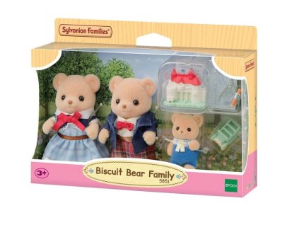Sylvanian Families 5851 Rodina sušenkových medvědů