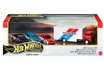 Hot Wheels Premium Diorama set 4 Pack