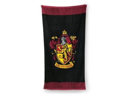 Osuška Harry Potter Nebelvír 75x150cm