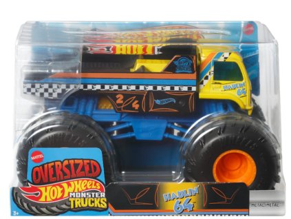 Hot Wheels Oversized Monster Trucks Haulin 64