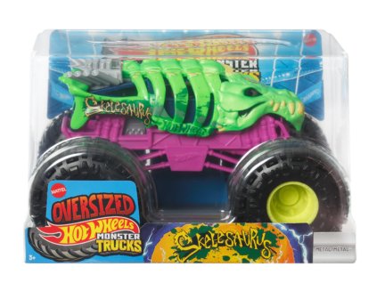Hot Wheels Oversized Monster Trucks Skelesaurus