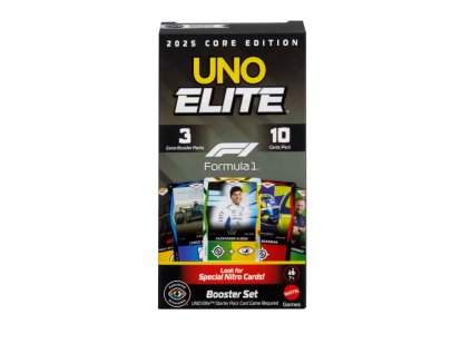 Hra Uno Elite Formula 1 Booster Set