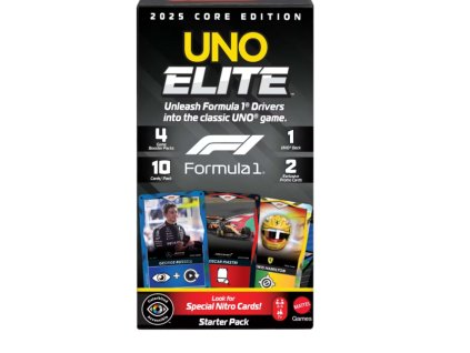 Hra Uno Elite Formula 1 Starter Pack