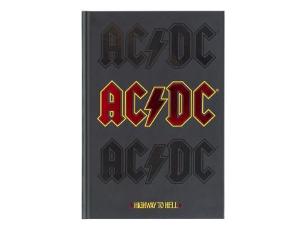 Zápisník ACDC Premium A5 Nové