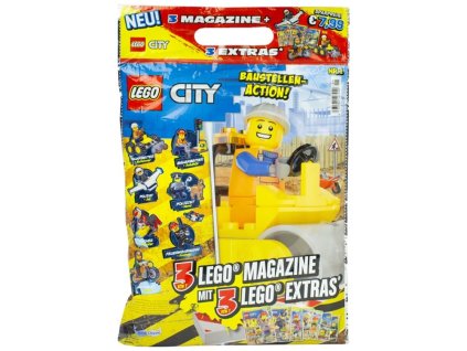 Časopis Lego BaustellenAction! 3ks DE