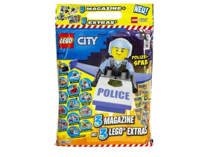 Časopis Lego Polizei! 3ks DE
