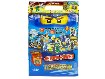 Časopis Lego Ninjago Helden Power 3ks