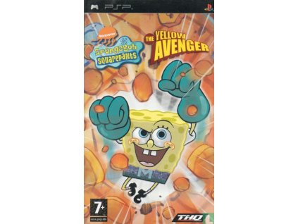 PSP Spongebob Squarepants the Yellow Avenger