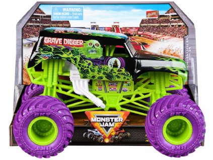 Monster Jam Grave Digger Neon 1