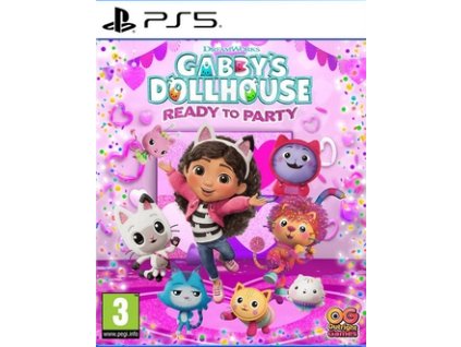 PS5 Gabbys Dollhouse Ready for Party