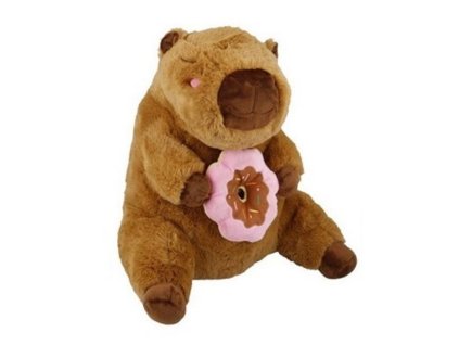 Plyšák Kapybara Donut 40cm