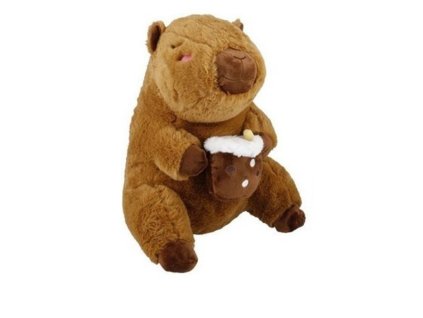 Plyšák Kapybara Bubble Tea 40cm