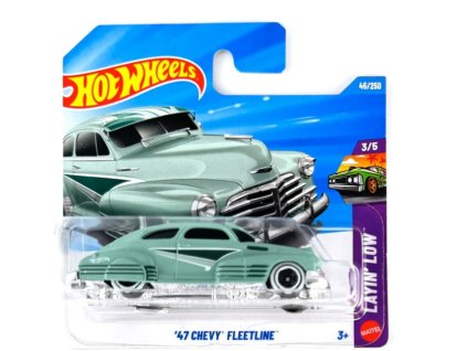 Hot Wheels 47 Chevy Fleetline zelené