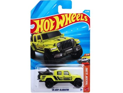 Hot Wheels 20 Jeep Gladiator zelený