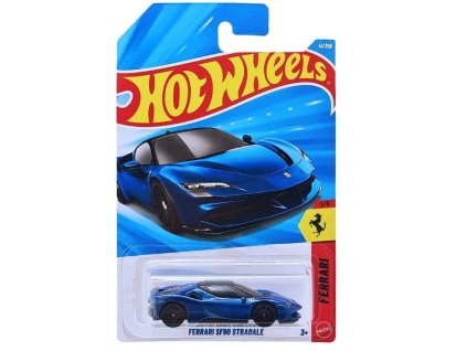 Hot Wheels Ferrari SF90 Stradale modré
