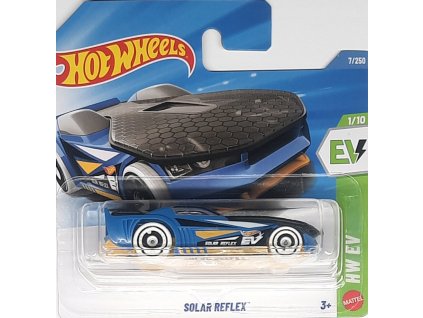 Hot Wheels Solar Reflex modrý
