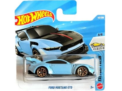 Hot Wheels Ford Mustang GTD světle modré