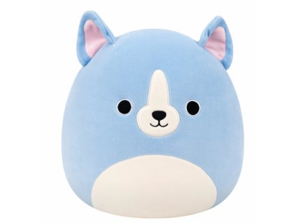 Plyšák Squishmallows Modrý bostonský teriér 20cm