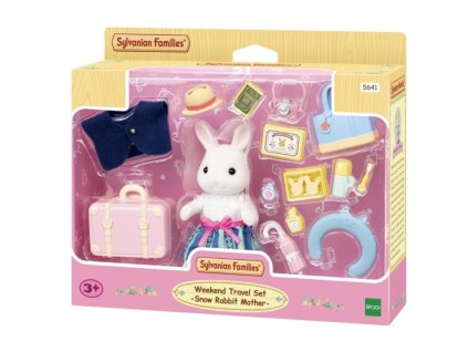 Sylvanian Families 5641 Bílý králík a Víkendový výlet