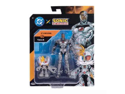 Figurky DC X Sonic The Hedgehog Cyborg a Tails