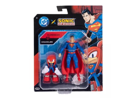 Figurky DC X Sonic The Hedgehog Superman a Knuckles